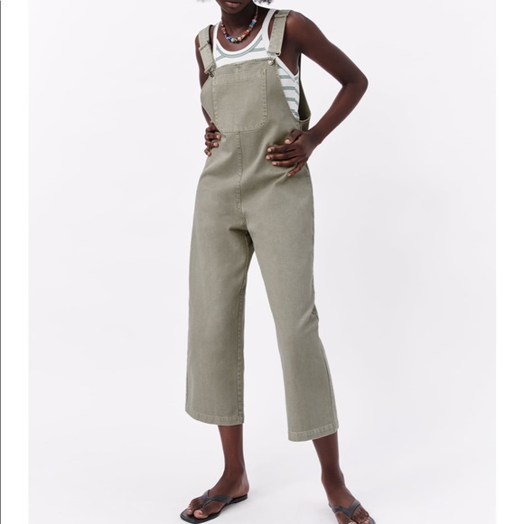 Zara Pants & Jumpsuits Zara Denim Jumpsuit Poshmark